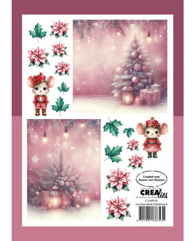 Crealies Cutting Sheets Papier Knipvel Kerst E (8pcs) (CLSVP029) Crealies Cutting Sheets Papier Knipvel Kerst E (8pcs) (CLSVP029)