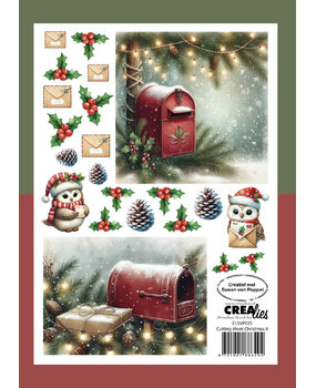 Crealies Cutting Sheets Papier Knipvel Kerst A (8pcs) (CLSVP025) Crealies Cutting Sheets Papier Knipvel Kerst A (8pcs) (CLSVP025)