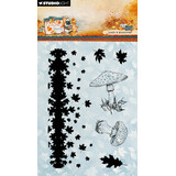 Studio Light Autumn Story Clear Stamps Leaves and Mushrooms (SL-AS-STAMP971)