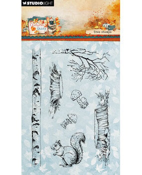 Studio Light Autumn Story Clear Stamps Tree Stumps (SL-AS-STAMP970) Studio Light Autumn Story Clear Stamps Tree Stumps (SL-AS-STAMP970)