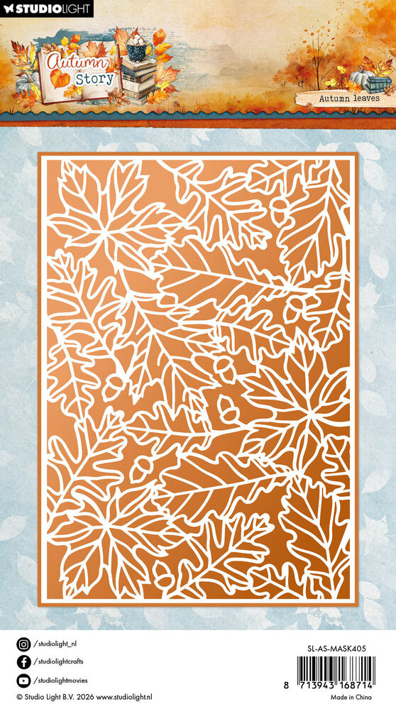 Studio Light Autumn Story Mask Autumn Leaves (SL-AS-MASK405) Studio Light Autumn Story Mask Autumn Leaves (SL-AS-MASK405)
