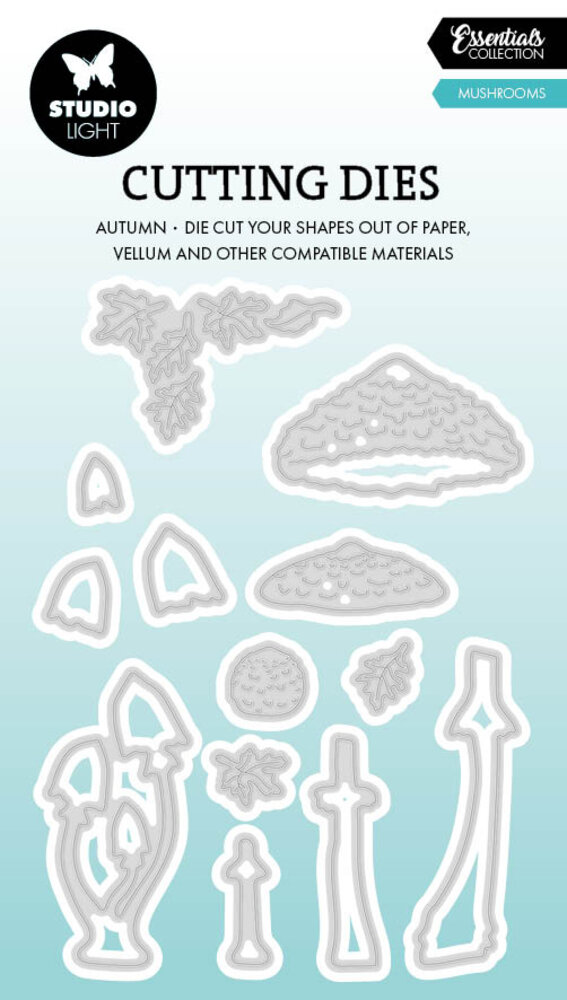 Studio Light Mushrooms Essentials Cutting Dies (SL-ES-CD1124) Studio Light Mushrooms Essentials Cutting Dies (SL-ES-CD1124)