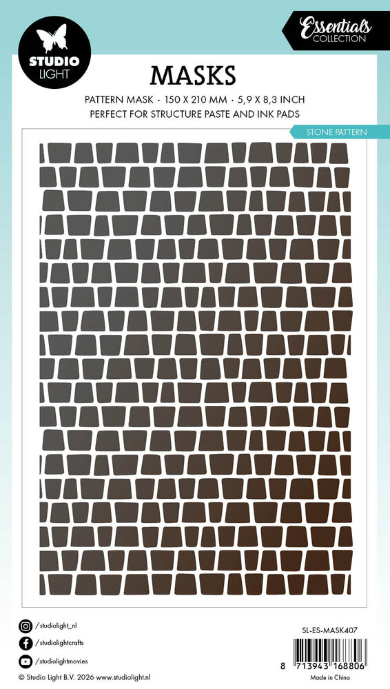 Studio Light Stone Background Essentials Mask (SL-ES-MASK407) Studio Light Stone Background Essentials Mask (SL-ES-MASK407)
