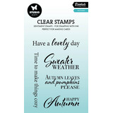 Studio Light Autumn Essentials Clear Stamps (SL-ES-STAMP973)