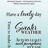 Studio Light Autumn Essentials Clear Stamps (SL-ES-STAMP973) Studio Light Autumn Essentials Clear Stamps (SL-ES-STAMP973)