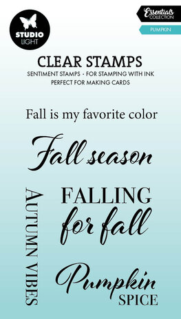 Studio Light Pumpkin Essentials Clear Stamps (SL-ES-STAMP972) Studio Light Pumpkin Essentials Clear Stamps (SL-ES-STAMP972)