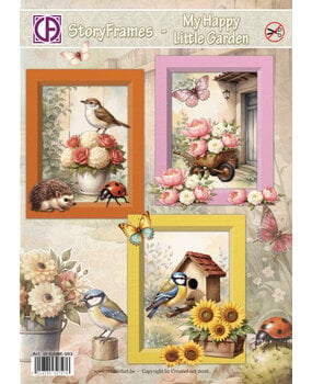 Creatief Art StoryFrames Card Kit My Happy Little Garden (SFRAME-003)
