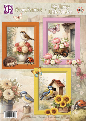 Creatief Art StoryFrames Card Kit My Happy Little Garden (SFRAME-003) Creatief Art StoryFrames Card Kit My Happy Little Garden (SFRAME-003)