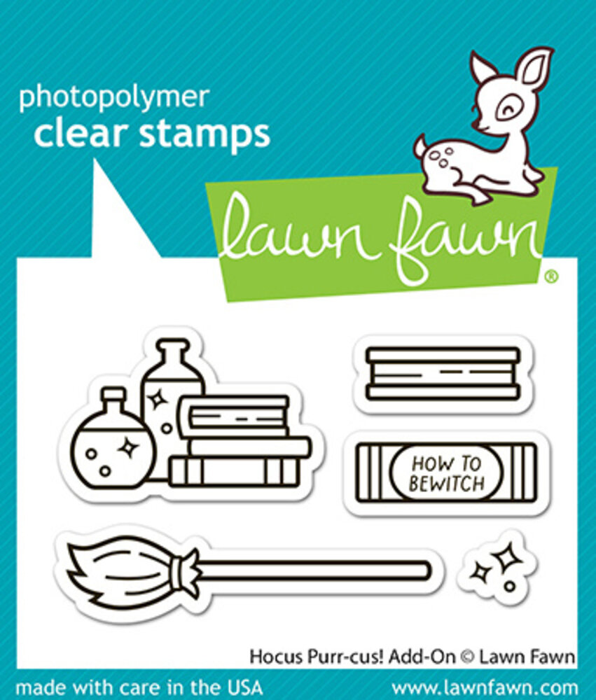 Lawn Fawn Hocus Purr-cus! Add-On Clear Stamps (LF4189) Lawn Fawn Hocus Purr-cus! Add-On Clear Stamps (LF4189)
