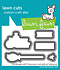 Hocus Purr-cus! Add-On Lawn Cuts Dies (LF4190)