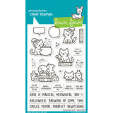 Lawn Fawn Hocus Purr-cus! Clear Stamps (LF4186)