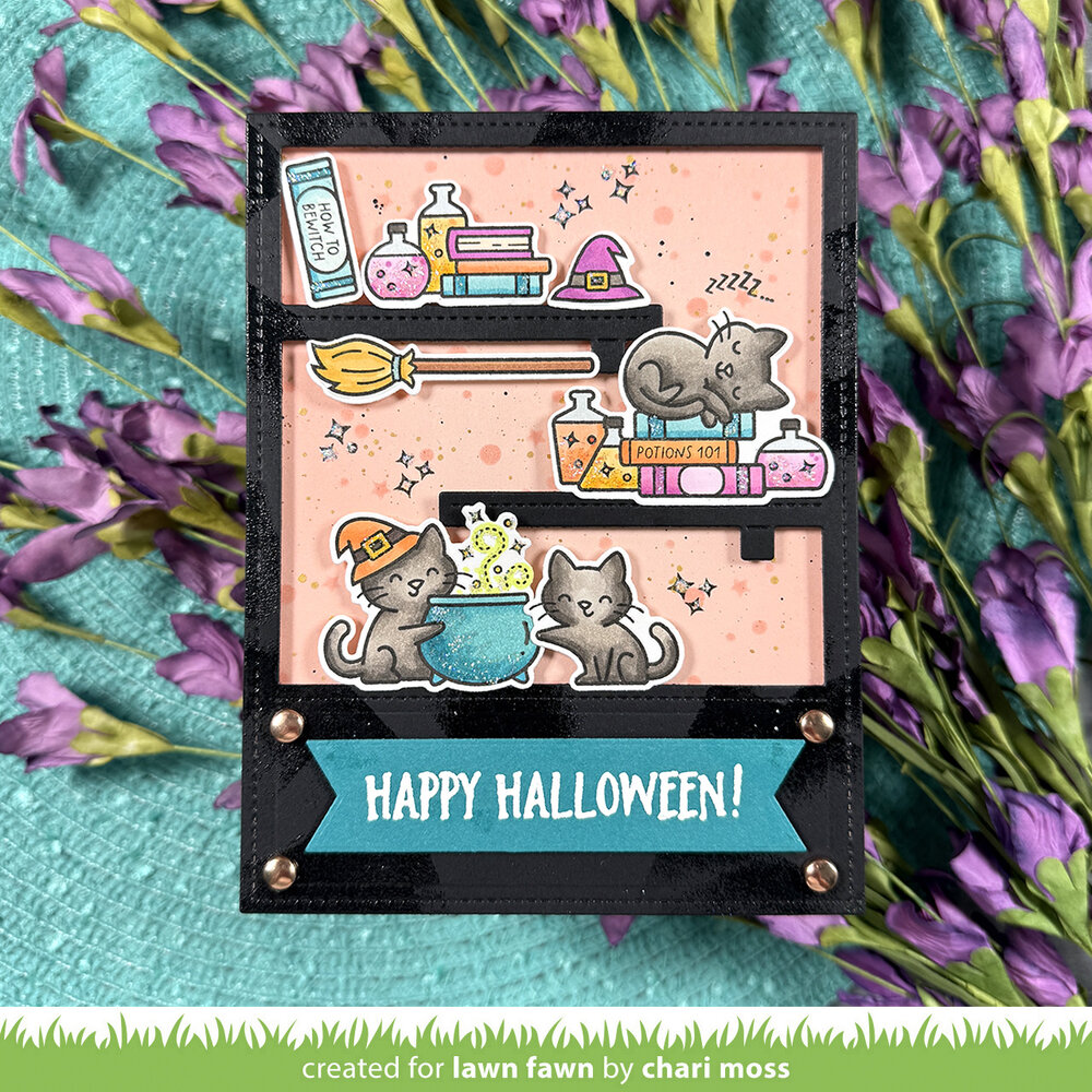 Lawn Fawn Hocus Purr-cus! Clear Stamps (LF4186) Lawn Fawn Hocus Purr-cus! Clear Stamps (LF4186)