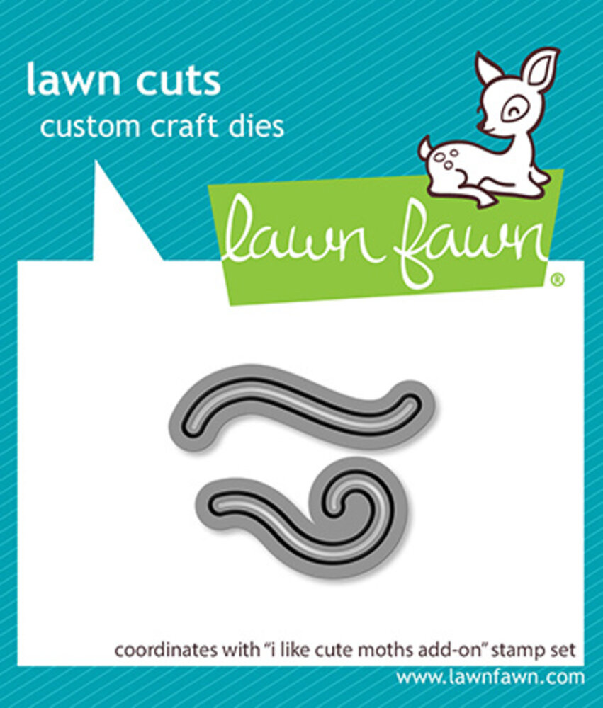 Lawn Fawn I Like Cute Moths Add-On Lawn Cuts Dies (LF4196) Lawn Fawn I Like Cute Moths Add-On Lawn Cuts Dies (LF4196)