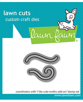 Lawn Fawn I Like Cute Moths Add-On Lawn Cuts Dies (LF4196) Lawn Fawn I Like Cute Moths Add-On Lawn Cuts Dies (LF4196)