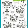 Lawn Fawn I Like Cute Moths Clear Stamps (LF4192) Lawn Fawn I Like Cute Moths Clear Stamps (LF4192)