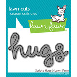 Lawn Fawn Scripty Hugs Lawn Cuts Dies (LF0835)