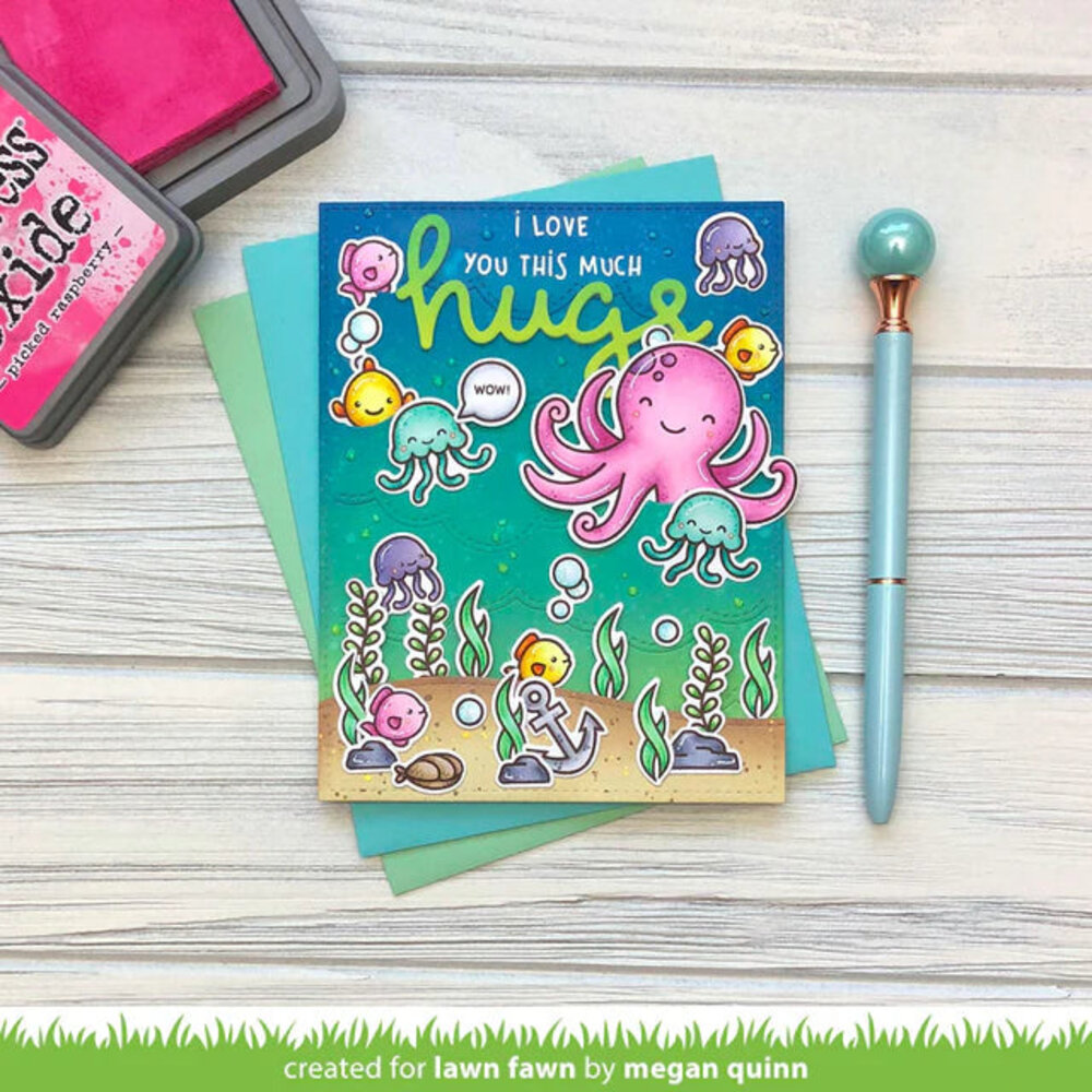 Lawn Fawn Scripty Hugs Lawn Cuts Dies (LF0835) Lawn Fawn Scripty Hugs Lawn Cuts Dies (LF0835)