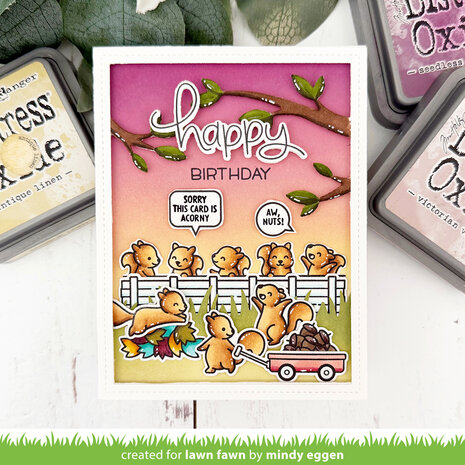 Lawn Fawn Simply Celebrate Squirrels Clear Stamps (LF3881) Lawn Fawn Simply Celebrate Squirrels Clear Stamps (LF3881)