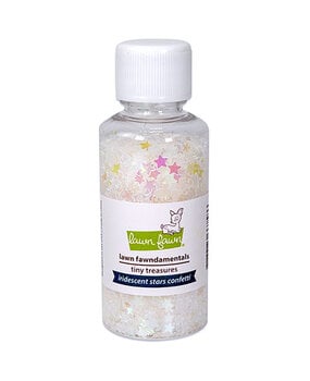 Lawn Fawn Tiny Treasures Iridescent Stars Confetti (LF4219)