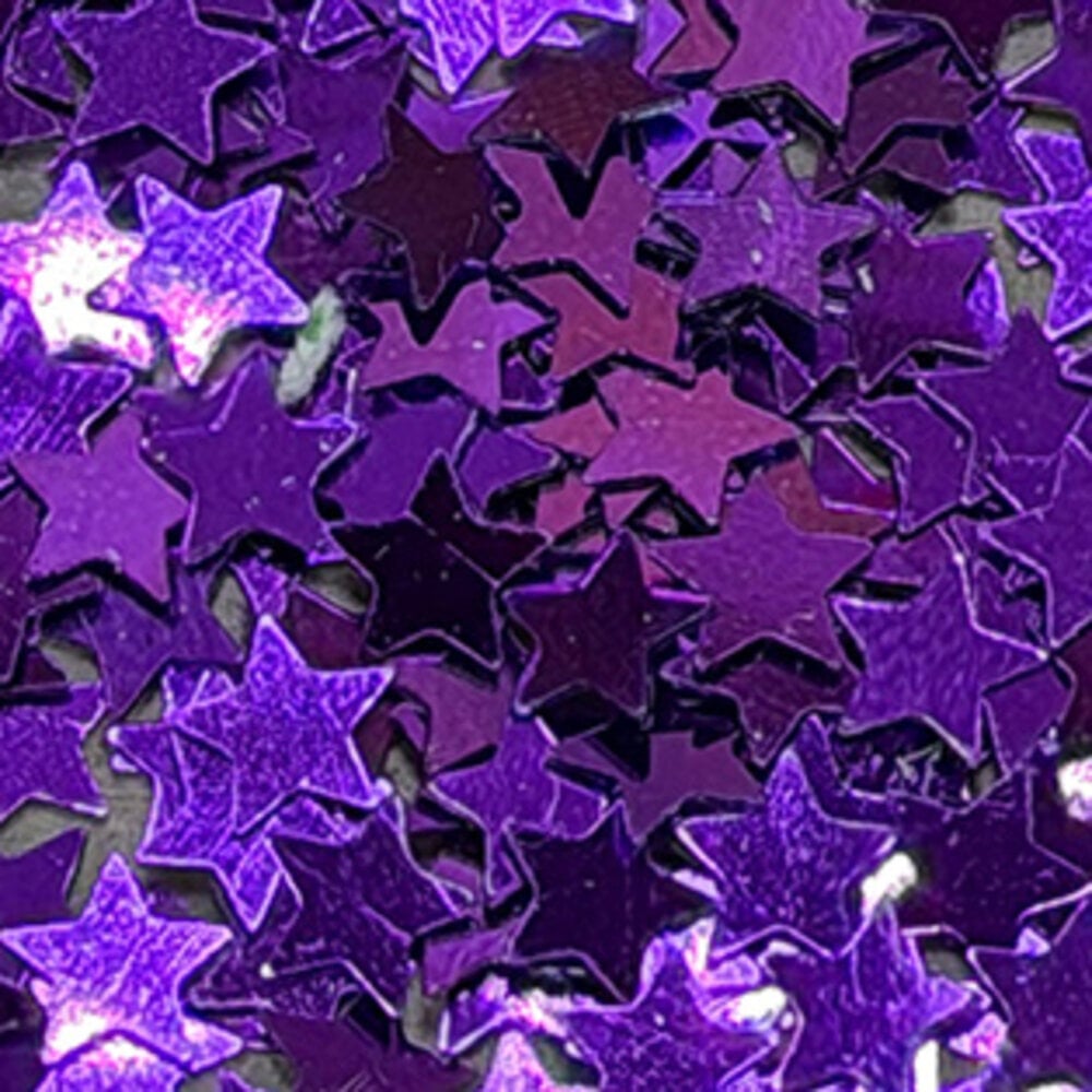 Lawn Fawn Tiny Treasures Purple Stars Confetti (LF4217)