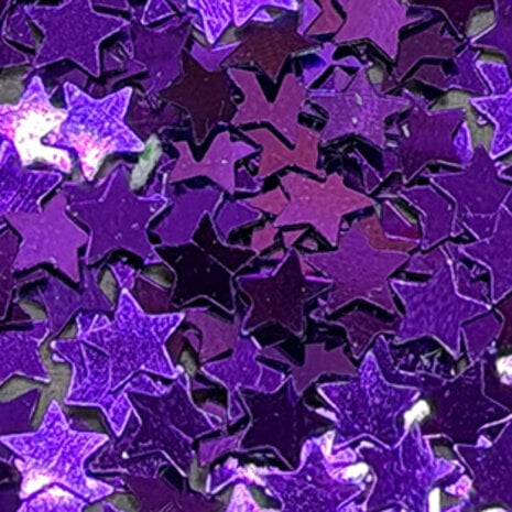 Lawn Fawn Tiny Treasures Purple Stars Confetti (LF4217)