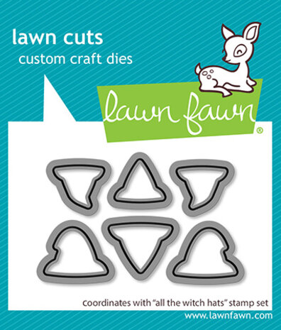 Lawn Fawn All the Witch Hats Lawn Cuts Dies (LF4201) Lawn Fawn All the Witch Hats Lawn Cuts Dies (LF4201)