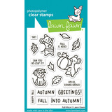 Lawn Fawn Fall Mice Clear Stamps (LF4197)