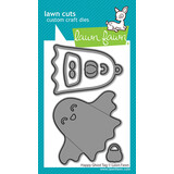 Lawn Fawn Happy Ghost Tag Lawn Cuts Dies (LF4208)
