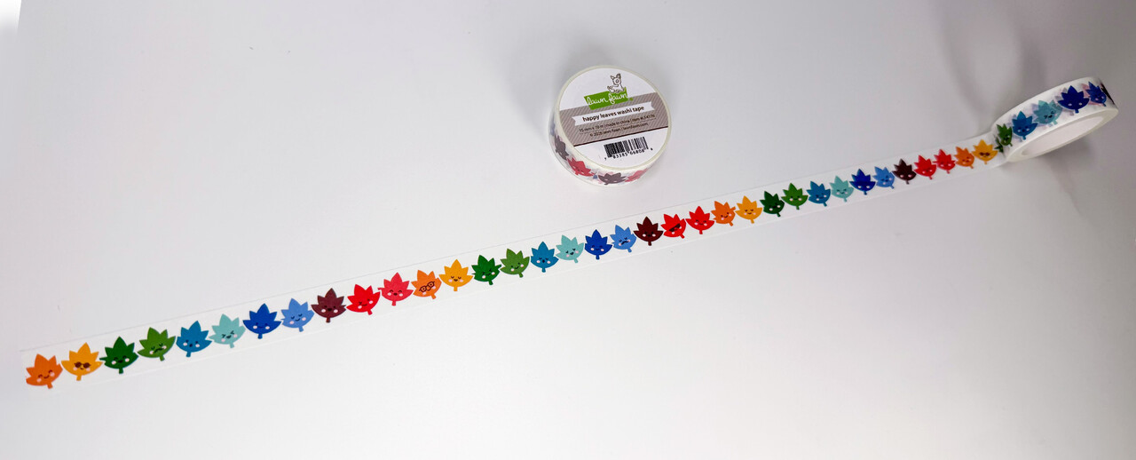 Lawn Fawn Happy Leaves Washi Tape (LF4176)