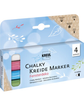 Kreul KREUL Chalk Marker Window Decoration (4pcs) (22709)