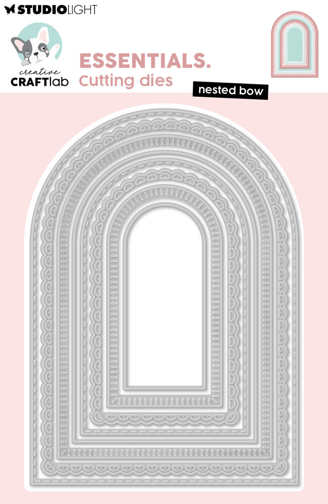 Creative Craftlab Nested Bow Essentials Cutting Dies (CCL-ES-CD1127) Creative Craftlab Nested Bow Essentials Cutting Dies (CCL-ES-CD1127)