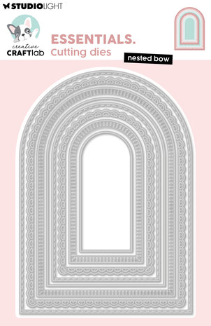 Creative Craftlab Nested Bow Essentials Cutting Dies (CCL-ES-CD1127) Creative Craftlab Nested Bow Essentials Cutting Dies (CCL-ES-CD1127)