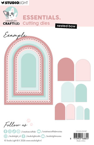 Creative Craftlab Nested Bow Essentials Cutting Dies (CCL-ES-CD1127) Creative Craftlab Nested Bow Essentials Cutting Dies (CCL-ES-CD1127)