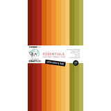 Creative Craftlab Unicolors Fall Essentials Unicolor Paper Pad (CCL-ES-UPP506)
