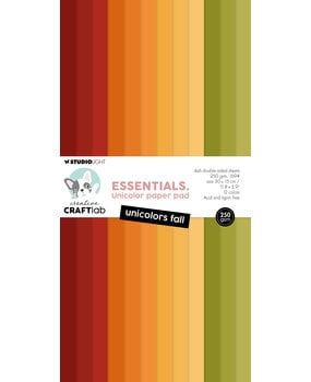 Creative Craftlab Unicolors Fall Essentials Unicolor Paper Pad (CCL-ES-UPP506)
