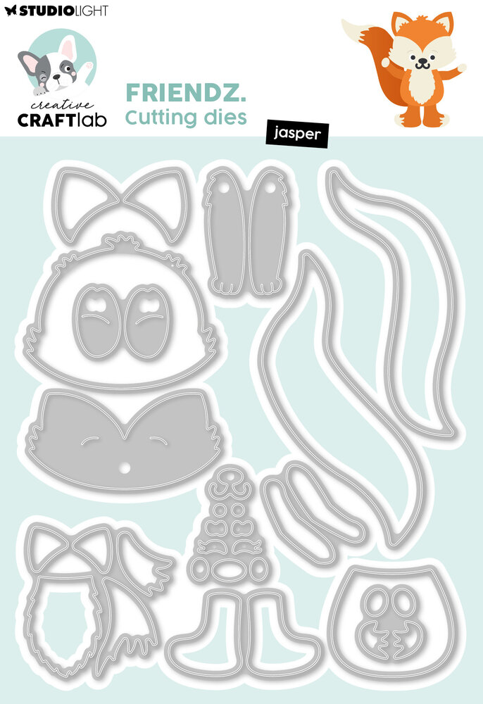 Creative Craftlab Friendz Cutting Dies Jasper (CCL-FR-CD1128) Creative Craftlab Friendz Cutting Dies Jasper (CCL-FR-CD1128)