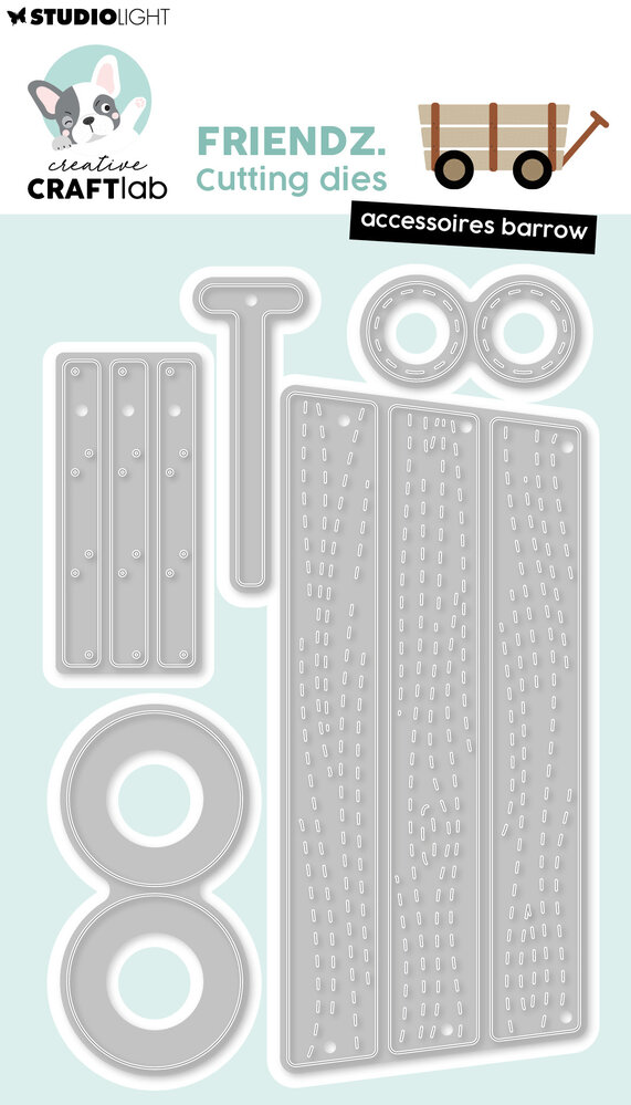 Creative Craftlab Friendz Cutting Dies Accessoires Barrow (CCL-FR-CD1131) Creative Craftlab Friendz Cutting Dies Accessoires Barrow (CCL-FR-CD1131)