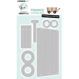 Creative Craftlab Friendz Cutting Dies Accessoires Barrow (CCL-FR-CD1131)