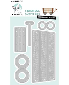 Creative Craftlab Friendz Cutting Dies Accessoires Barrow (CCL-FR-CD1131)