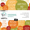 Creative Craftlab Friendz Stickers Fall (CCL-FR-STIC86) Creative Craftlab Friendz Stickers Fall (CCL-FR-STIC86)