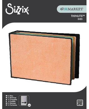 Sizzix Thinlits Die Set Build an Album (6pcs) by 49 & Market (667176)