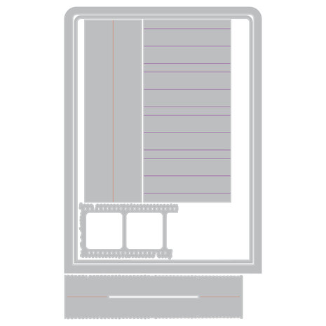 Sizzix Thinlits Die Set Build an Album (6pcs) by 49 & Market (667176) Sizzix Thinlits Die Set Build an Album (6pcs) by 49 & Market (667176)