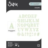 Sizzix Clear Stamps Set Textured Alphabet (36pcs) by 49 & Market (667184)