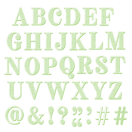 Sizzix Clear Stamps Set Textured Alphabet (36pcs) by 49 & Market (667184) Sizzix Clear Stamps Set Textured Alphabet (36pcs) by 49 & Market (667184)