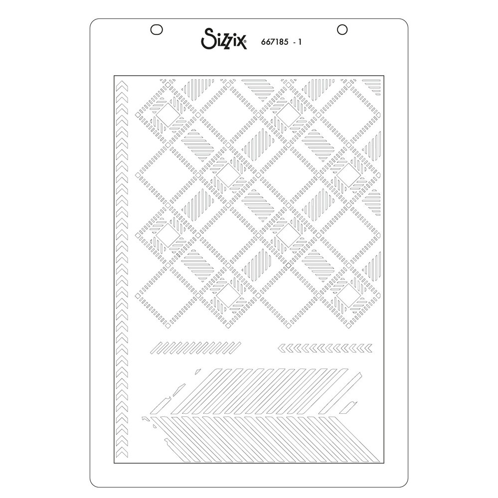 Sizzix Clear Stamps Set w/ Stencils Set Outdoor Essentials (13+1pcs) by 49 & Market (667185) Sizzix Clear Stamps Set w/ Stencils Set Outdoor Essentials (13+1pcs) by 49 & Market (667185)