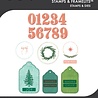 Sizzix Clear Stamps Set w/Framelit Dies Holiday Tags (26+19pcs) by 49 & Market (667180) Sizzix Clear Stamps Set w/Framelit Dies Holiday Tags (26+19pcs) by 49 & Market (667180)
