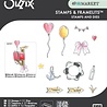 Sizzix Clear Stamps Set w/Framelit Dies Sweet Drop (13+12pcs) by 49 & Market (667179) Sizzix Clear Stamps Set w/Framelit Dies Sweet Drop (13+12pcs) by 49 & Market (667179)