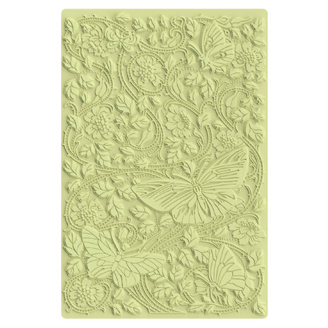 Sizzix Studio A6 Multi-Level Embossing Folder Nouveau Butterfly by Willow Wolfe (667030) Sizzix Studio A6 Multi-Level Embossing Folder Nouveau Butterfly by Willow Wolfe (667030)