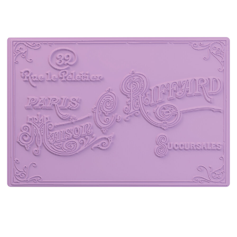 Sizzix Studio A6 Multi-Level Embossing Folder Vintage Label by Willow Wolfe (667029) Sizzix Studio A6 Multi-Level Embossing Folder Vintage Label by Willow Wolfe (667029)