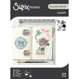 Sizzix Studio Clear Stamps Ornamental Medallions (7pcs) by Willow Wolfe (667127)